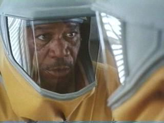 Morgan Freeman in the movie Outbreak