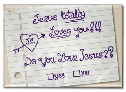 Jesus Loves you, High-school Style